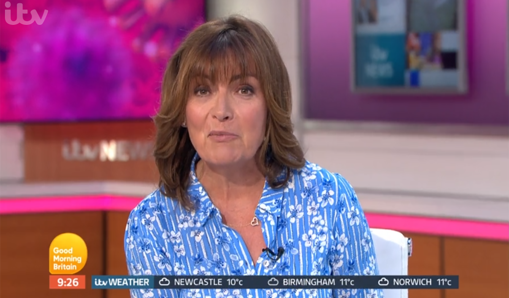 Lorraine Kelly on GMB
