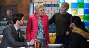EastEnders fans divided as Kush sneaks Jean's medication into her food 