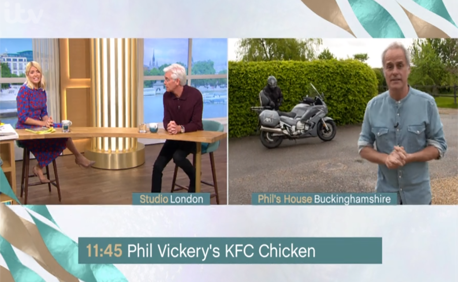 Phil Vickery on This Morning