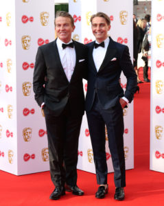 Bradley Walsh and Barney Walsh