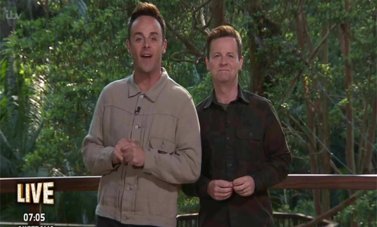 Ant and Dec on I'm A Celebrity