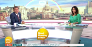 Ben Shephard and Susanna Reid on GMB