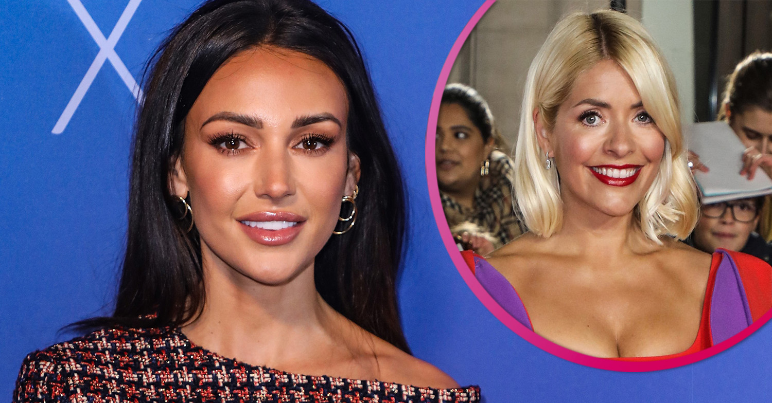 Michelle Keegan and Holly Willoughby