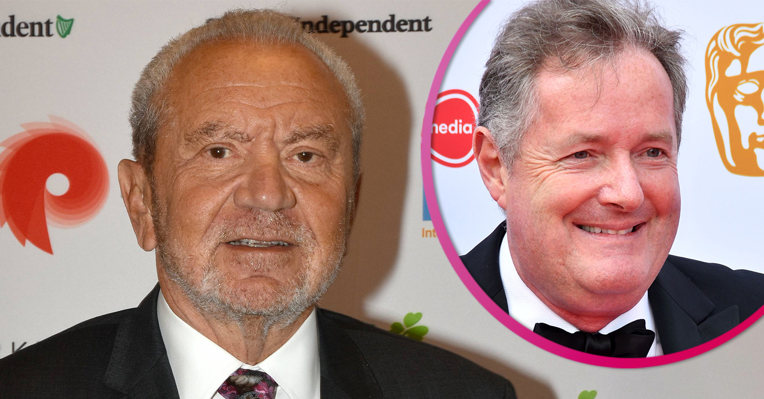 Lord Sugar and Piers Morgan