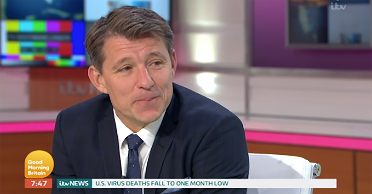 Ben Shephard on GMB