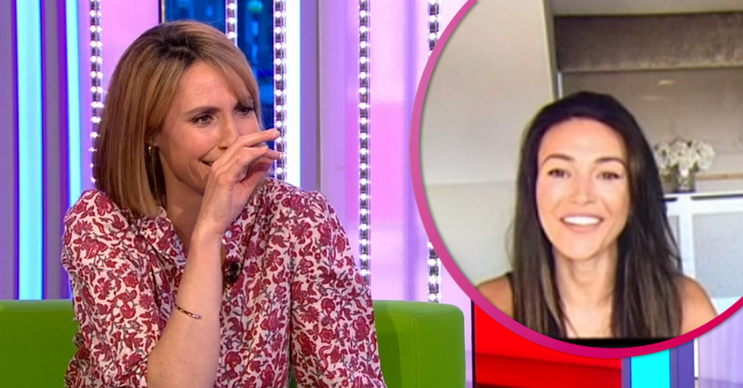 Alex Jones and Michelle Keegan