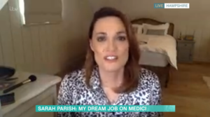 Sarah Parish on This Morning