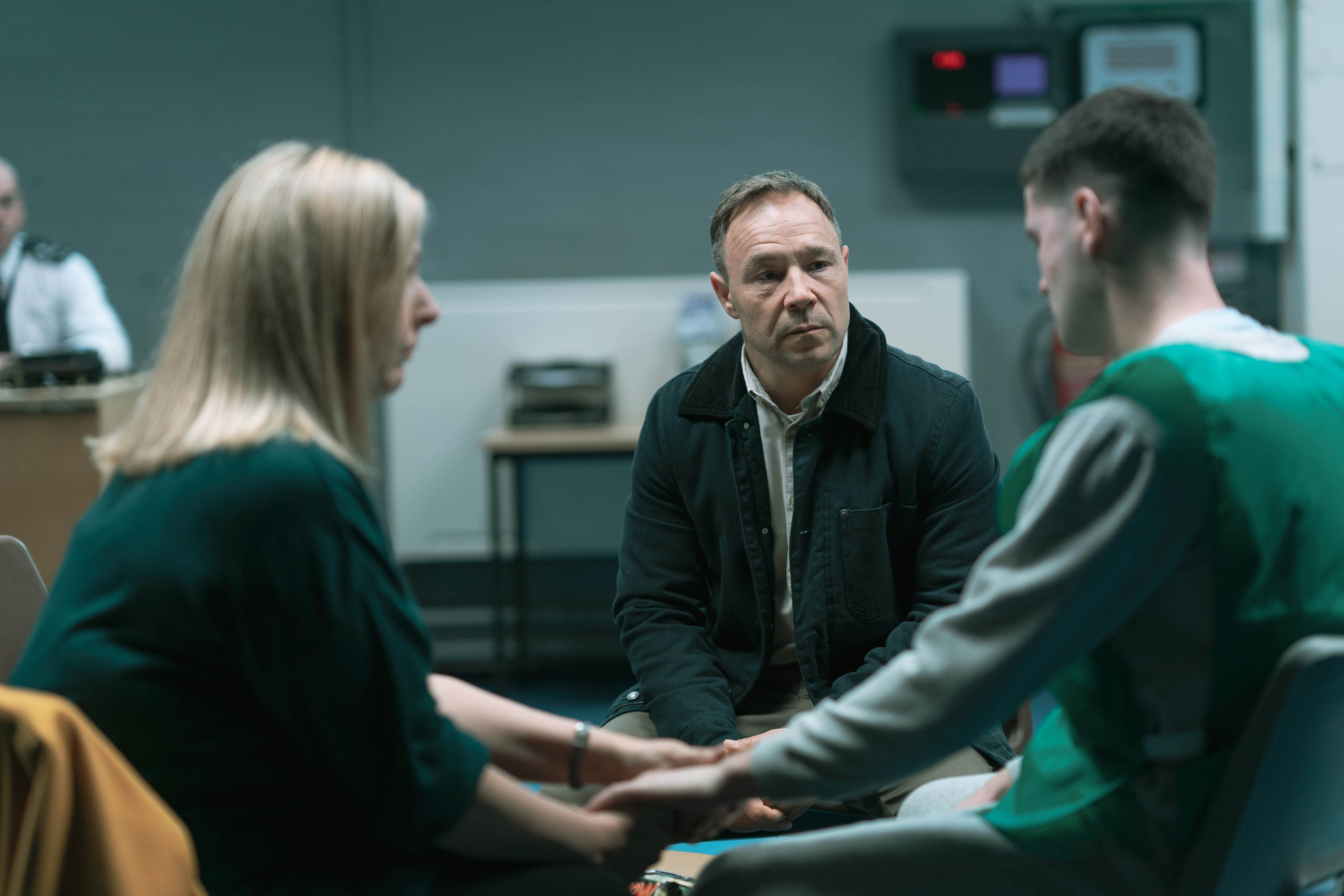 Stephen Graham and Hannah Walters in Time