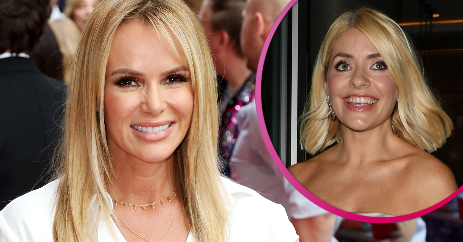 Amanda Holden and Holly Willoughby