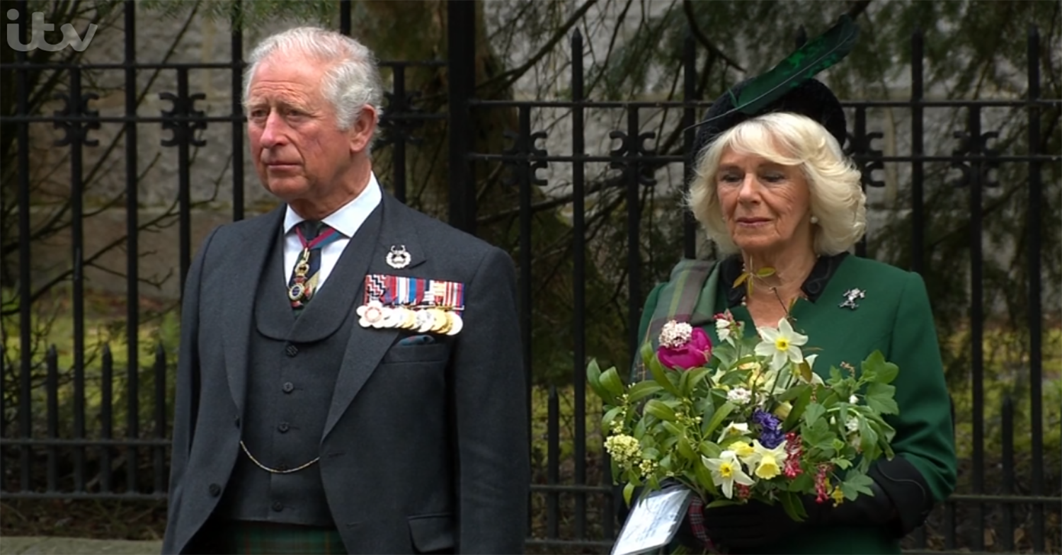 VE Day charles and camilla