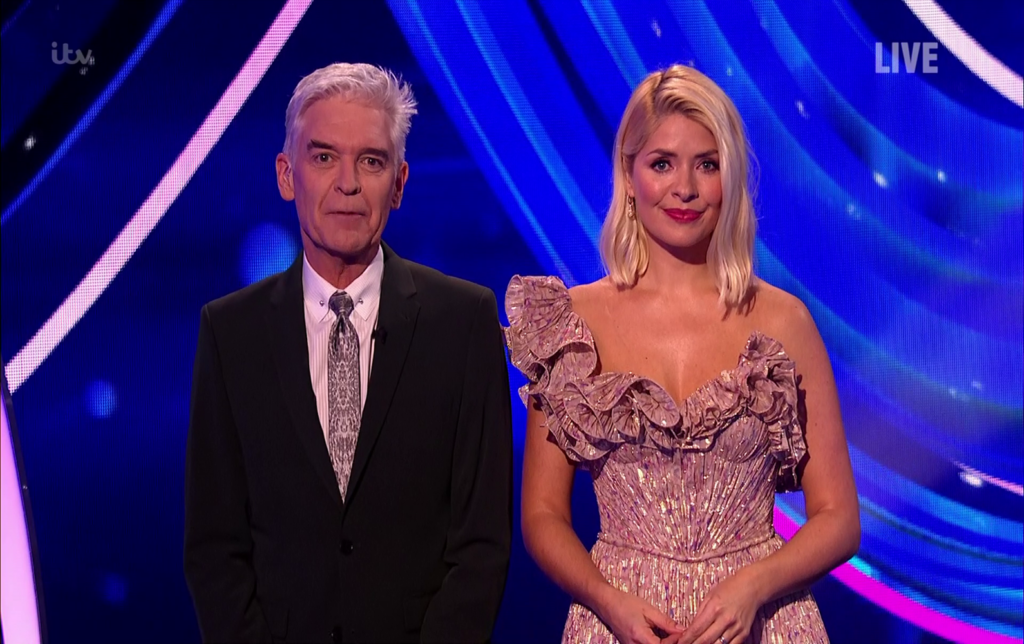 Phil and Holly Dancing On Ice