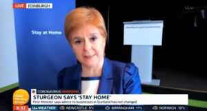 Nicola Sturgeon on GMB