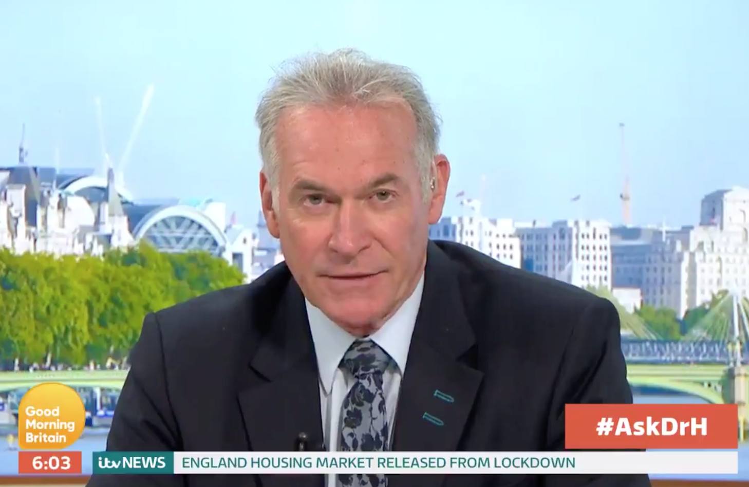 GMB's Dr Hilary Jones (Credit: ITV)