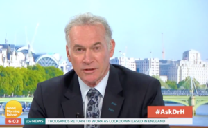 GMB's Dr Hilary Jones (Credit: ITV)