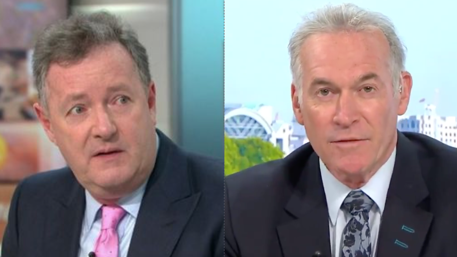 GMB Dr Hilary Jones Piers Morgan