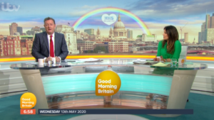 Piers and Susanna on GMB