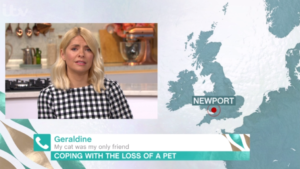 Holly Willoughby on This Morning