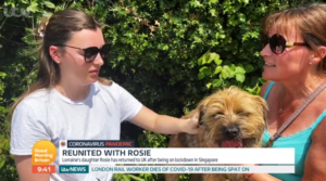 Lorraine Kelly and daughter on GMB