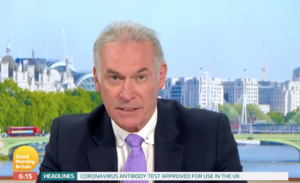 Dr Hilary Jones coronavirus (Credit: ITV)