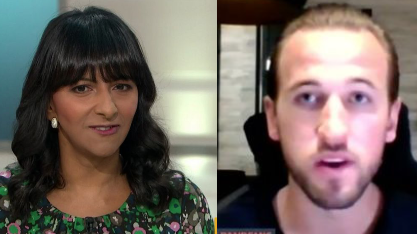 Harry Kane GMB (Credit: ITV)