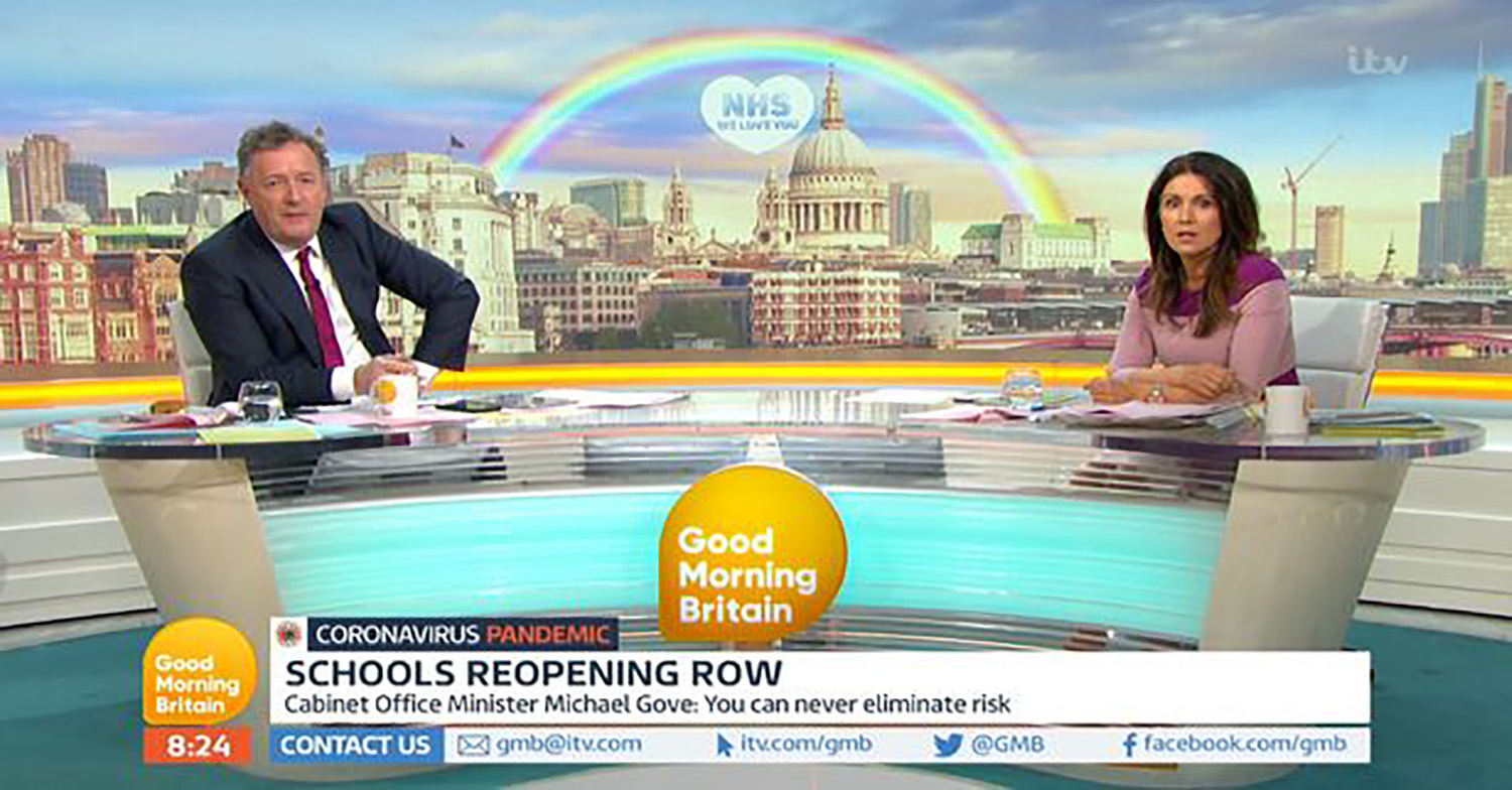 Piers Morgan on GMB