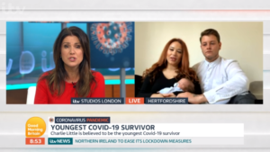 GMB couple/ coronavirus youngest survivor