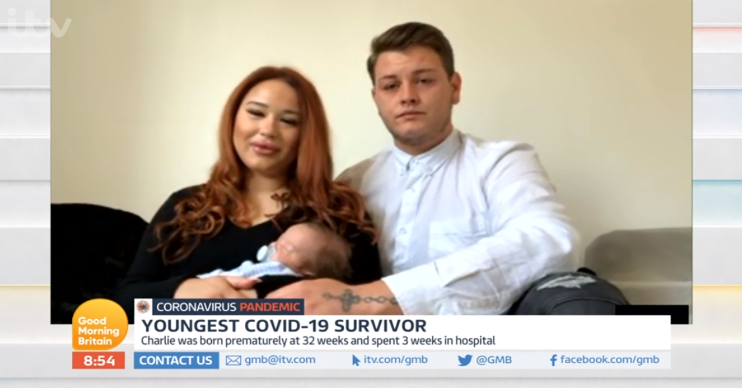 GMB couple/ coronavirus youngest survivor