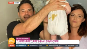 Ryan Thomas and Lucy Mecklenburgh