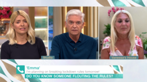 Holly Willoughby on This Morning