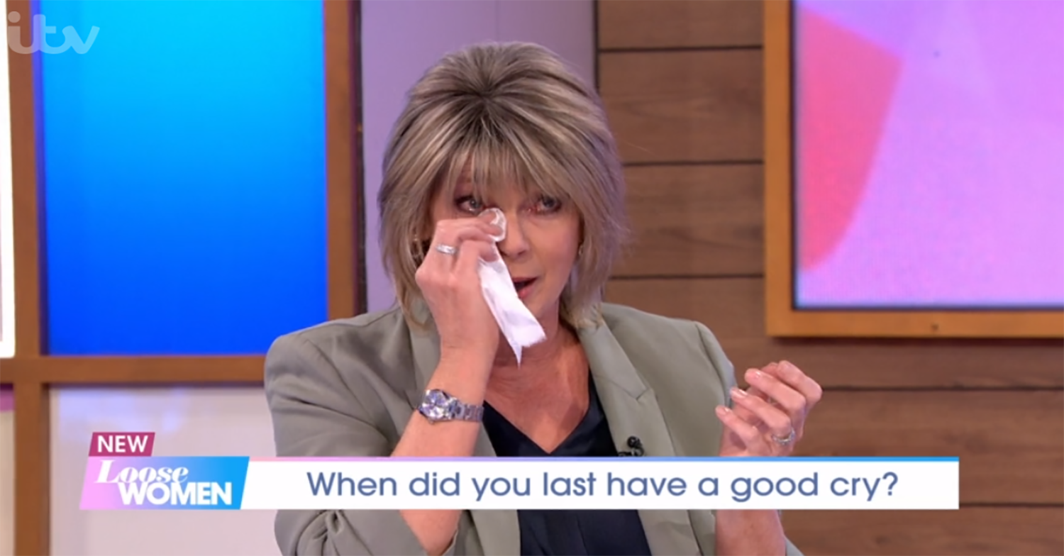 Ruth Langsford cries Loose Women