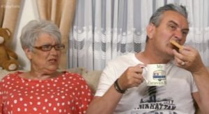 Jenny Newby and Lee Riley on Gogglebox