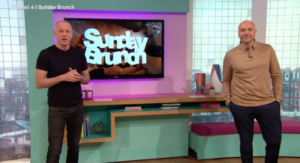 Tim Lovejoy and Simon Rimmer on Sunday Brunch