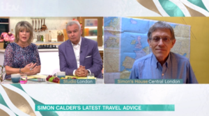 Simon Calder on This Morning