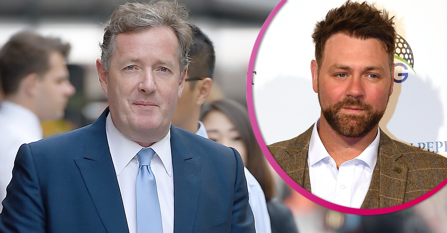 Piers Morgan and Brian McFadden