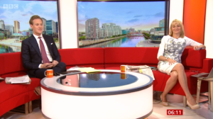 Dan Walker on BBC Breakfast