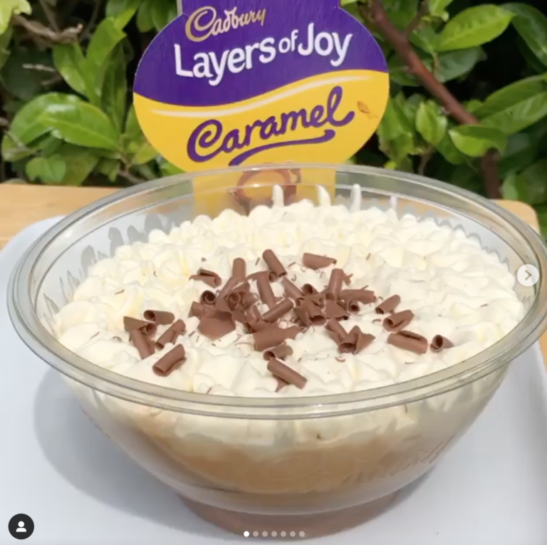 Cadbury launches new Dairy Milk Caramel trifle Entertainment Daily