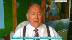 Leprechaun whisperer on This Morning