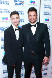 Junior Andre and Peter Andre