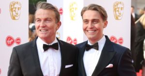 Bradley Walsh and Barney Walsh