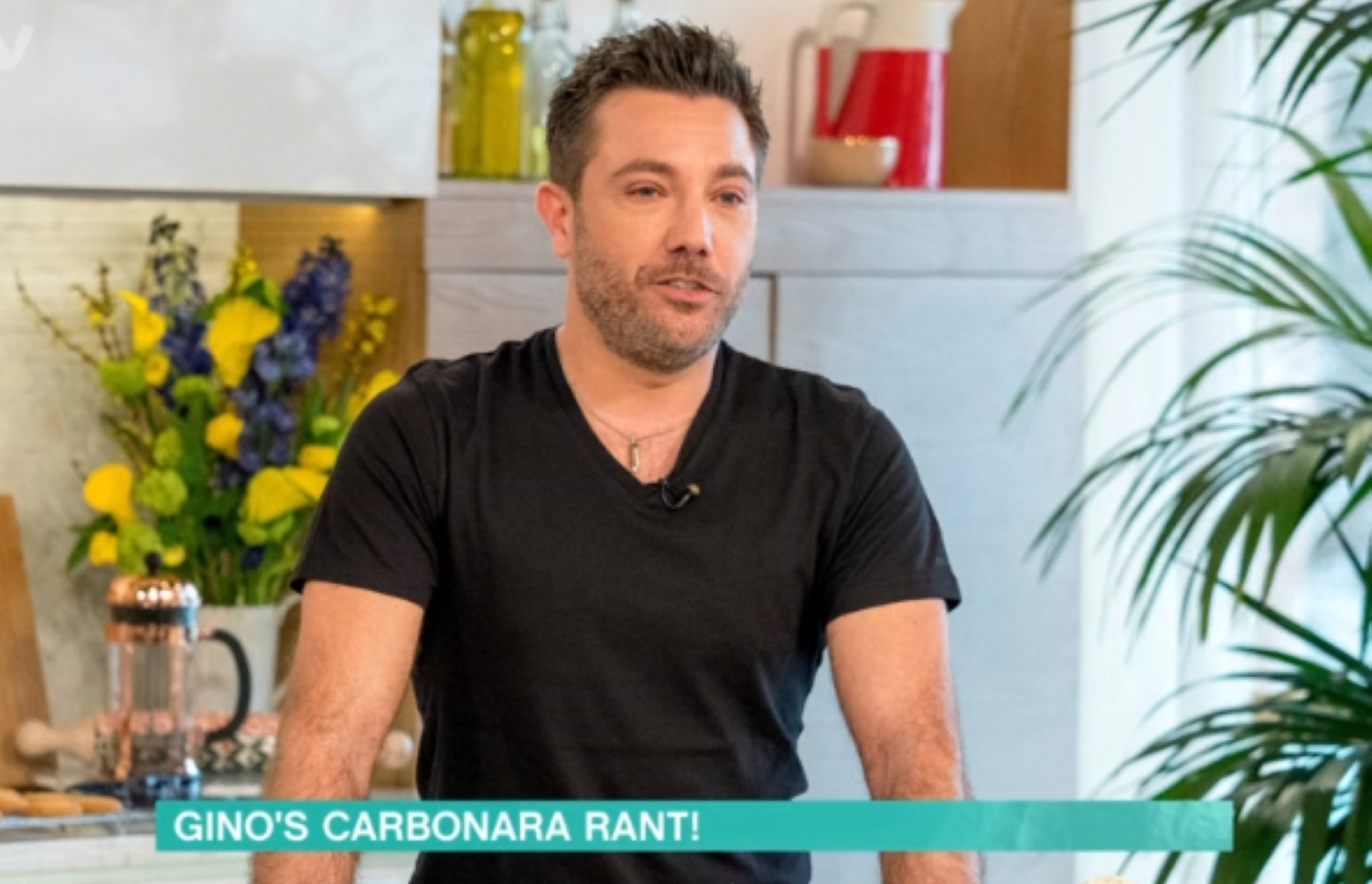Gino D'Acampo This Morning Credit: ITV