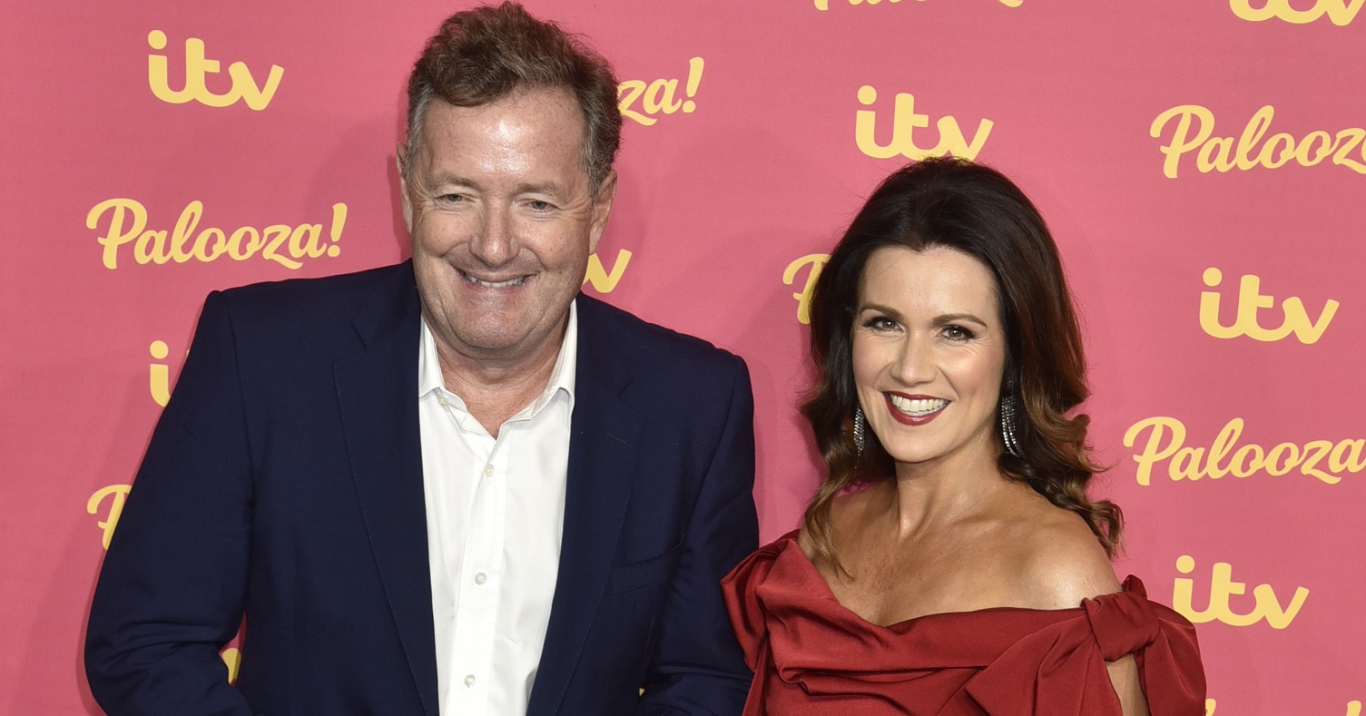 Piers Morgan and Susanna Reid