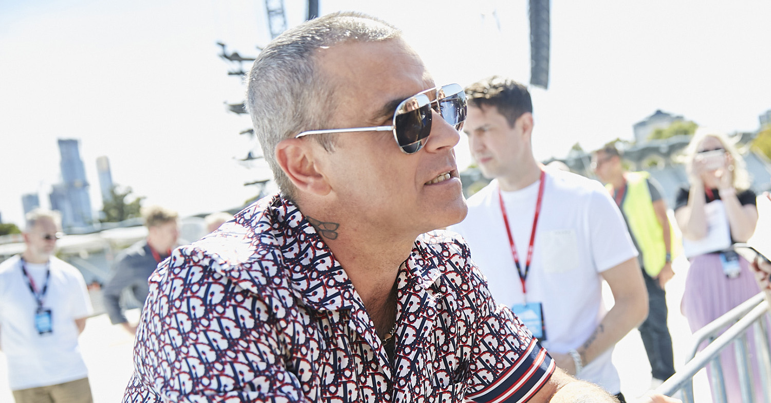 Robbie Williams lockdown 2020