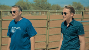 Bradley Walsh and Barney Walsh in Breaking Dad