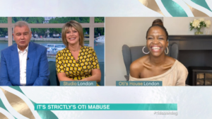 Oti Mabuse Eamonn holmes This morning