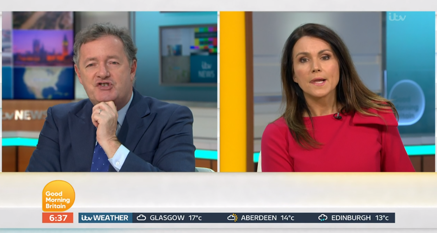 Piers Morgan on GMB