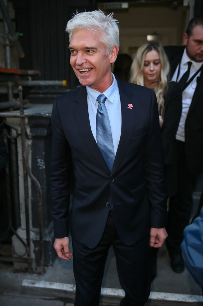 Philip Schofield would be handsomely rewarded for penning the book (Credit: Splash News)