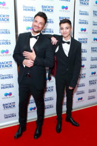 Peter Andre and Junior Andre