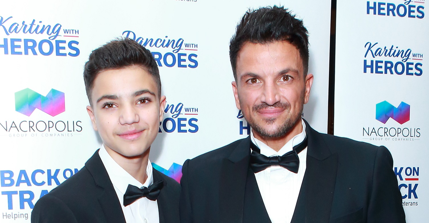 Peter Andre and Junior Andre