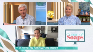 Coronation Street's Alexandra Mardell addresses 'blunder' pointed out by Phillip Schofield 