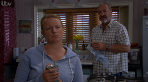 Emmerdale fans spot wardrobe 'error' as Jimmy and Nicola fail to change clothes for days